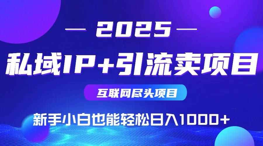 （14613期）私域IP+卖项目，普通人小白也能轻松实现日入1000+-咩咩网络