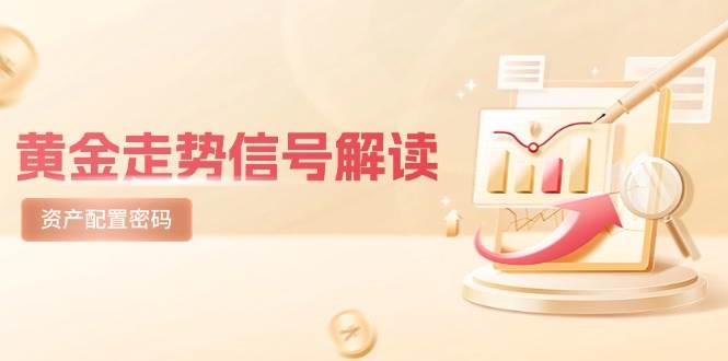 （14860期）黄金走势信号解读，避险逻辑+市场情绪，美股剧震后的资产配置密码-咩咩网络