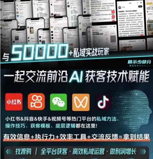 （14743期）【渡鸦科技社】内部学习资料，私域流量入门指南-咩咩网络