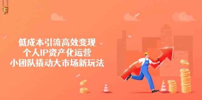 （14555期）低成本引流高效变现，个人IP资产化运营，小团队撬动大市场新玩法-咩咩网络
