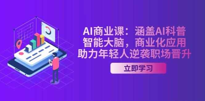 （14205期）AI-商业课：涵盖AI科普，智能大脑，商业化应用，助力年轻人逆袭职场晋升-咩咩网络
