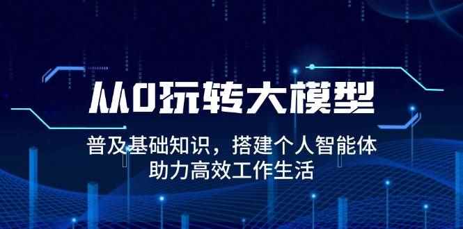 （14009期）从0玩转大模型，普及基础知识，搭建个人智能体，助力高效工作生活-咩咩网络