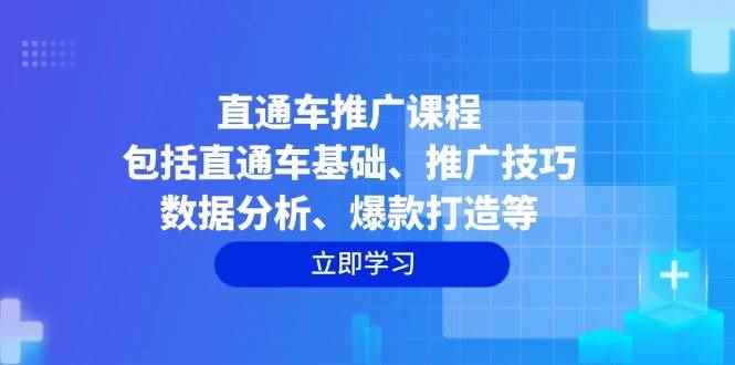 （14001期）直通车推广课程：包括直通车基础、推广技巧、数据分析、爆款打造等-咩咩网络