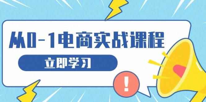 （13594期）从零做电商实战课程，教你如何获取访客、选品布局，搭建基础运营团队-咩咩网络
