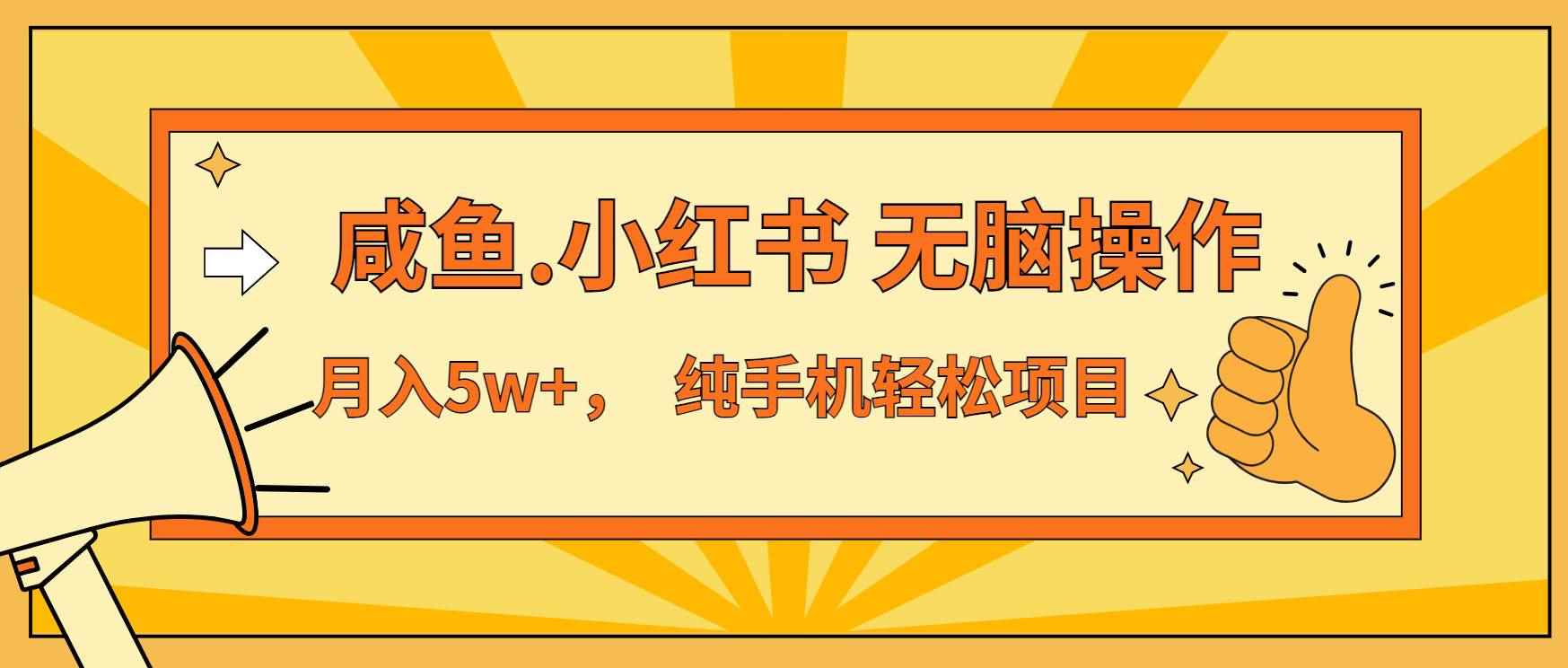 （13488期）年前暴利项目，7天赚了2.6万，咸鱼,小红书 无脑操作-咩咩网络