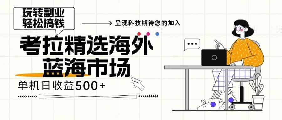 （13191期）海外全新空白市场，小白也可轻松上手，年底最后红利-咩咩网络