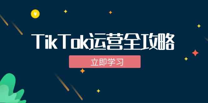 （12739期）TikTok实战运营全攻略：从下载软件到变现，抖音海外版实操教程-咩咩网络