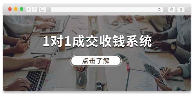（11936期）1对1成交 收钱系统，十年专注于引流和成交，全网130万+粉丝-咩咩网络