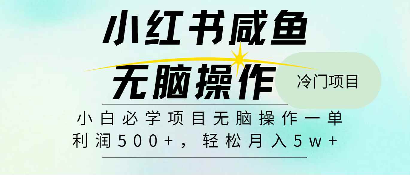 （11888期）2024最热门赚钱暴利手机操作项目，简单无脑操作，每单利润最少500-咩咩网络