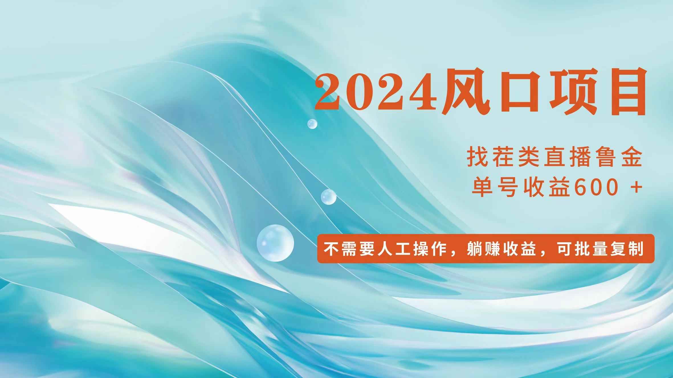 （11868期）小白轻松入手，当天收益600➕，可批量可复制-咩咩网络