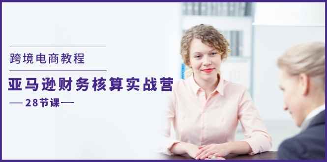 （11706期）跨境电商教程：亚马逊-财务核算实战营（28节课）-咩咩网络