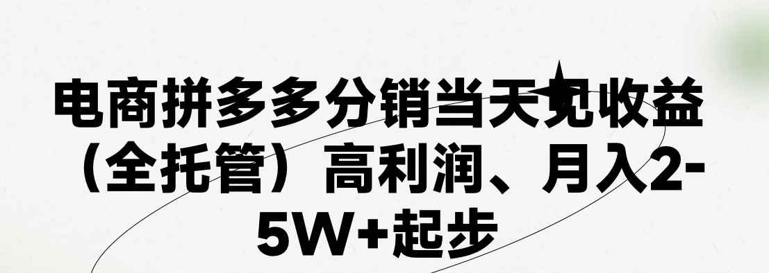 （11091期）最新拼多多模式日入4K+两天销量过百单，无学费、 老运营代操作、小白福…-咩咩网络