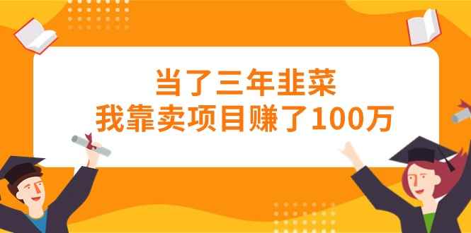 （10725期）当了三年韭菜我靠卖项目赚了100万-咩咩网络