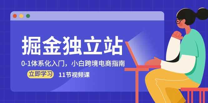 （10536期）掘金 独立站，0-1体系化入门，小白跨境电商指南（11节视频课）-咩咩网络