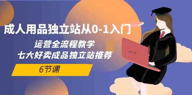 （10082期）成人用品独立站从0-1入门，运营全流程教学，七大好卖成品独立站推荐-6节课-咩咩网络