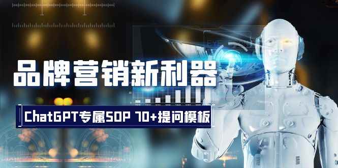 （8403期）品牌营销新利器：ChatGPT专属SOP，70+提问模板-咩咩网络