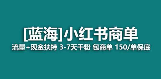 （8334期）最强蓝海项目，小红书商单！长期稳定，7天变现，商单分配，月入过万-咩咩网络