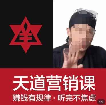 天道老阮-天道营销课，​赚钱有规律，听完不焦虑-咩咩网络