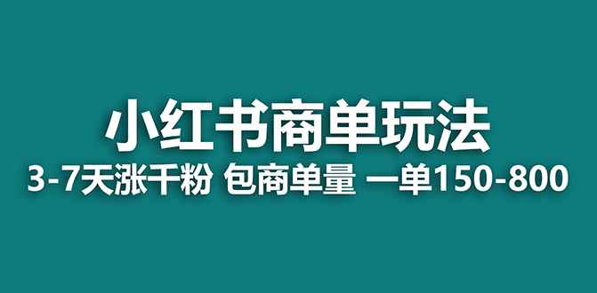 （7099期）2023最强蓝海项目，小红书商单项目，没有之一！-咩咩网络