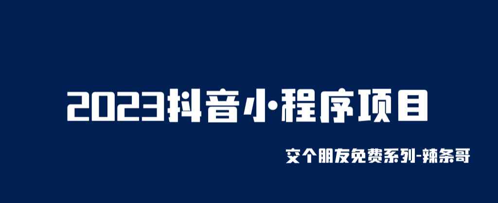 （6344期）2023抖音小程序项目，变现逻辑非常很简单，当天变现，次日提现！-咩咩网络