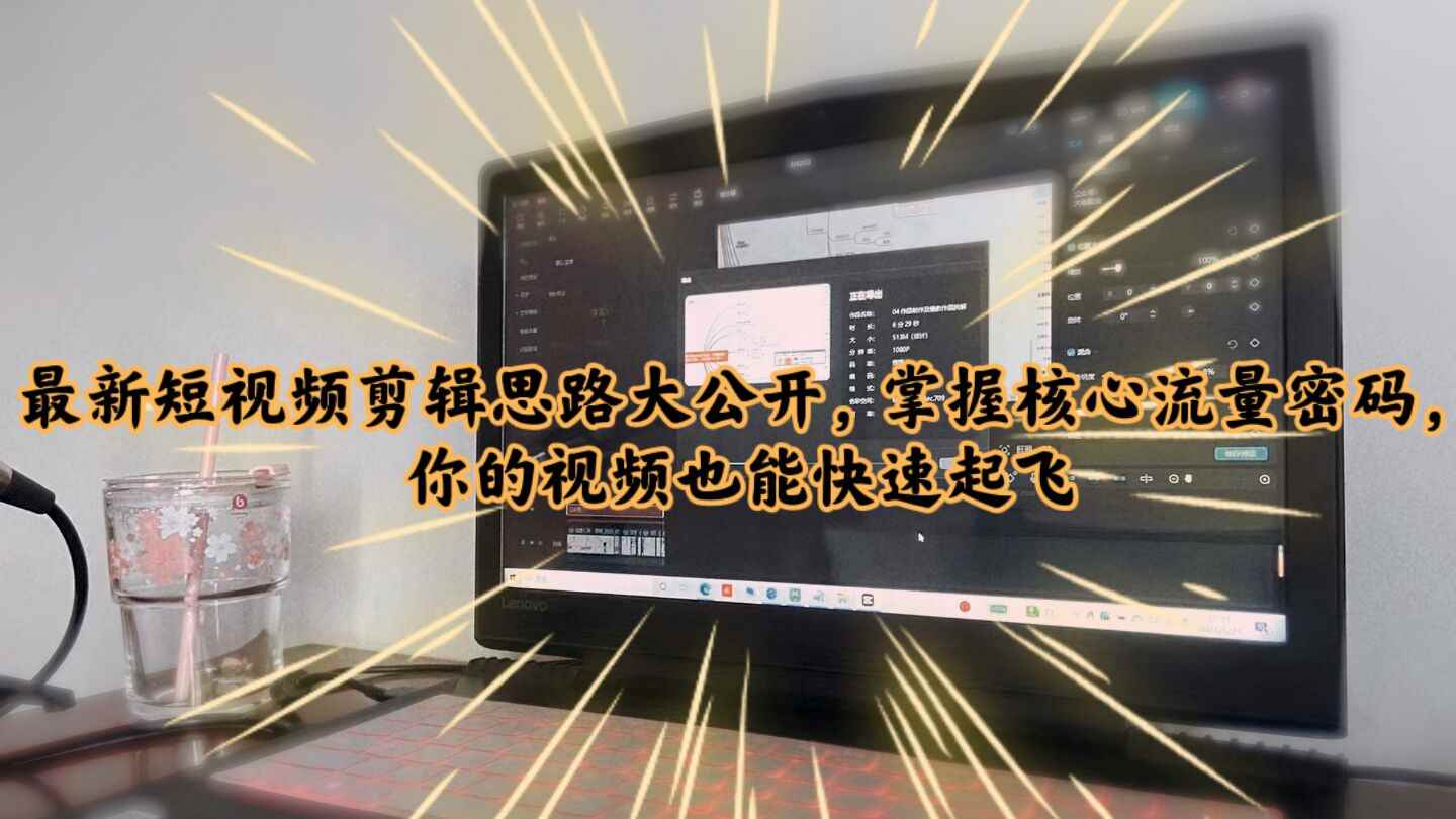 （6089期）最新短视频剪辑思路大公开，掌握核心流量密码，你的视频也能快速起飞-咩咩网络