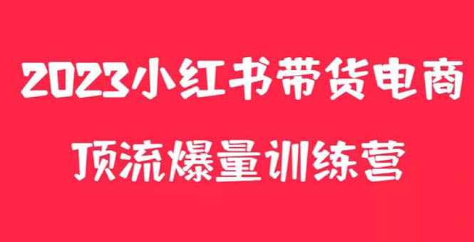 （5847期）小红书电商爆量训练营，月入3W+！可复制的独家养生花茶系列玩法-咩咩网络