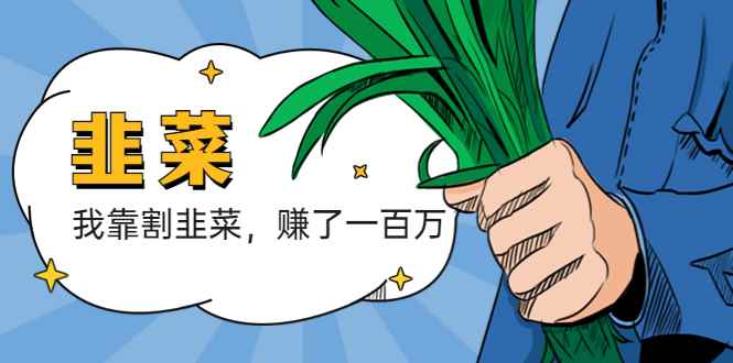 （5765期）我靠割韭菜 赚了一百万-咩咩网络
