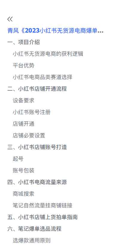图片[3]-（5723期）小红书无货源电商爆单终极版【视频教程+实战手册】保姆级实操从0起店爆单-咩咩网络