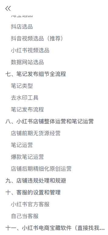 图片[4]-（5723期）小红书无货源电商爆单终极版【视频教程+实战手册】保姆级实操从0起店爆单-咩咩网络