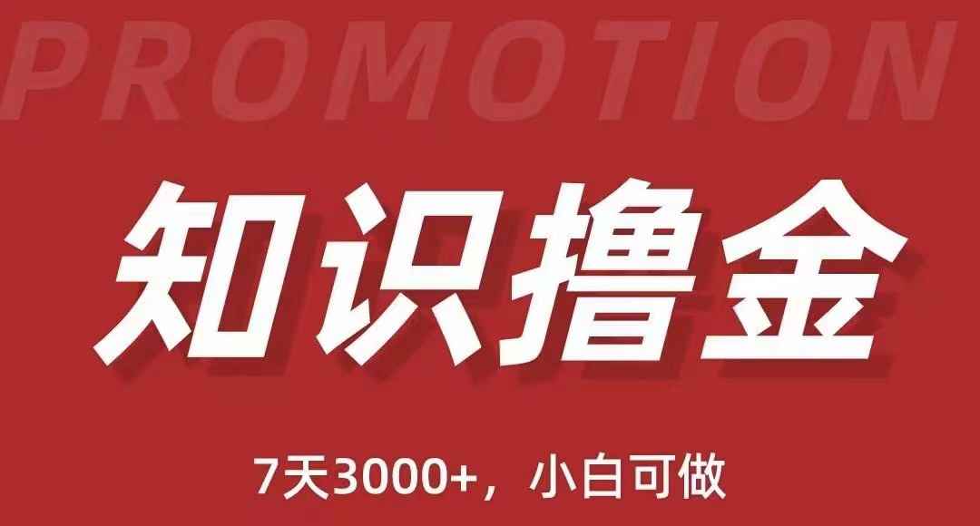 （5629期）抖音知识撸金项目：简单粗暴日入1000+执行力强当天见收益(教程+资料)-咩咩网络