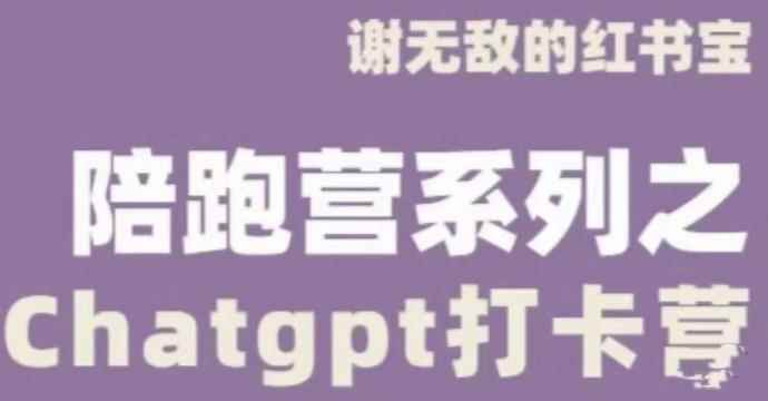 谢无敌ChatGPT打卡营，教你更好地使用ChatGPT来提高工作效率-咩咩网络