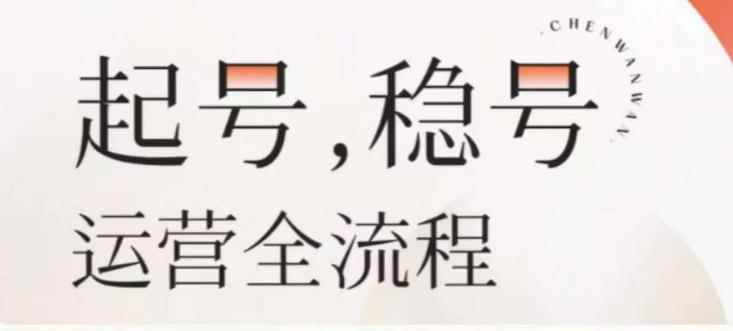 婉婉-起号稳号运营全流程，解决从小白到进阶所有运营知识，帮助解决账号所有运营难题-咩咩网络
