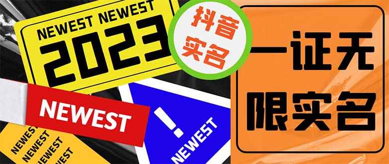 （5299期）外面收费1200最新抖音一证无限实名技术 无视限制封禁【详细玩法视频教程】-咩咩网络