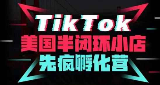 疯人院·TikTok美国半闭环小店孵化营，抢占TikTok美国蓝海市场，开店、运营、带货、投流全实操-咩咩网络