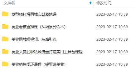 图片[2]-（4926期）5套·美业短视频运营课 从场景到话术·精准引流·吸金文案工具·销售闭环等-咩咩网络