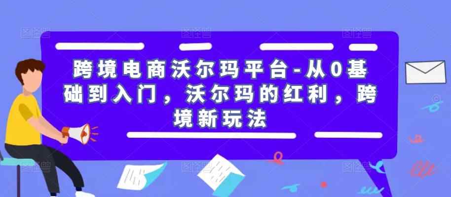 跨境电商沃尔玛平台-从0基础到入门，沃尔玛的红利，跨境新玩法-咩咩网络