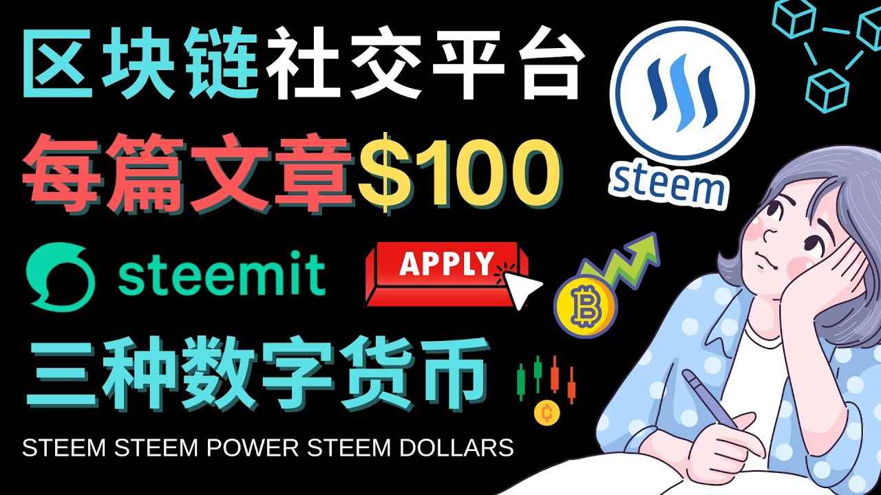 （4603期）区块链的社交媒体平台Steemit，每篇文章赚100美元 – 注册流程和盈利模式-咩咩网络