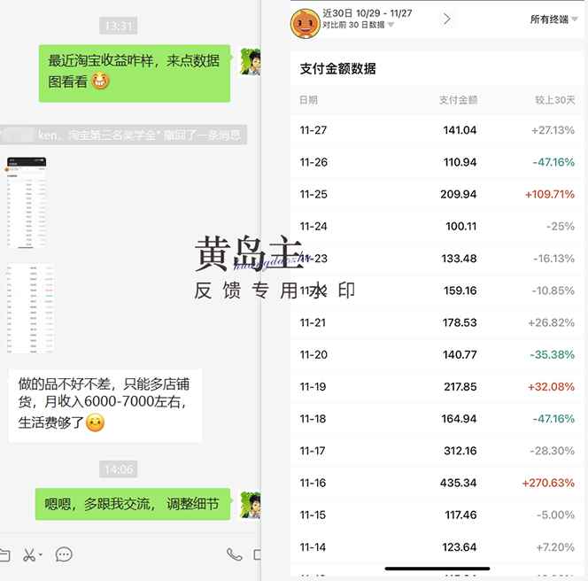 图片[7]-（4587期）黄岛主《淘宝蓝海虚拟项目陪跑训练营6.0》每天纯利润200到1000+纯实战课-咩咩网络