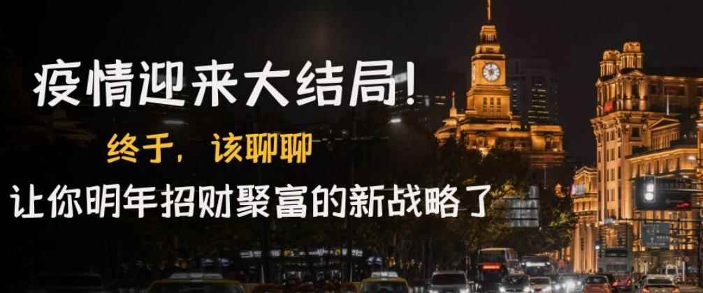 某付费文章《疫情迎来大结局！终于，该聊聊让你明年招财聚富的新战略了》-咩咩网络