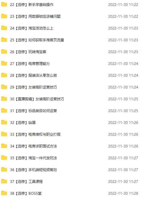 图片[3]-（4409期）淘系天猫电商业绩增长：已培养上千位卖家实现100W+利润（700节30G课程）-咩咩网络
