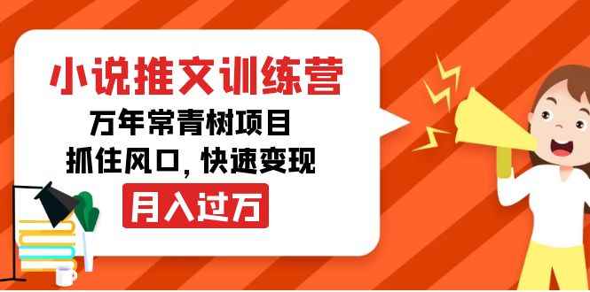 （4049期）小说推文训练营，万年常青树项目，抓住风口，快速变现月入过万-咩咩网络