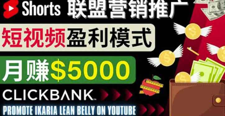 通过Youtube Shorts推广联盟营销商品，月赚5000美元方法和技巧-咩咩网络