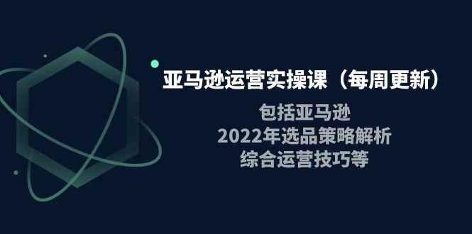 （3955期）亚马逊运营实操课（每周更新）包括亚马逊2022选品策略解析，综合运营技巧等-咩咩网络