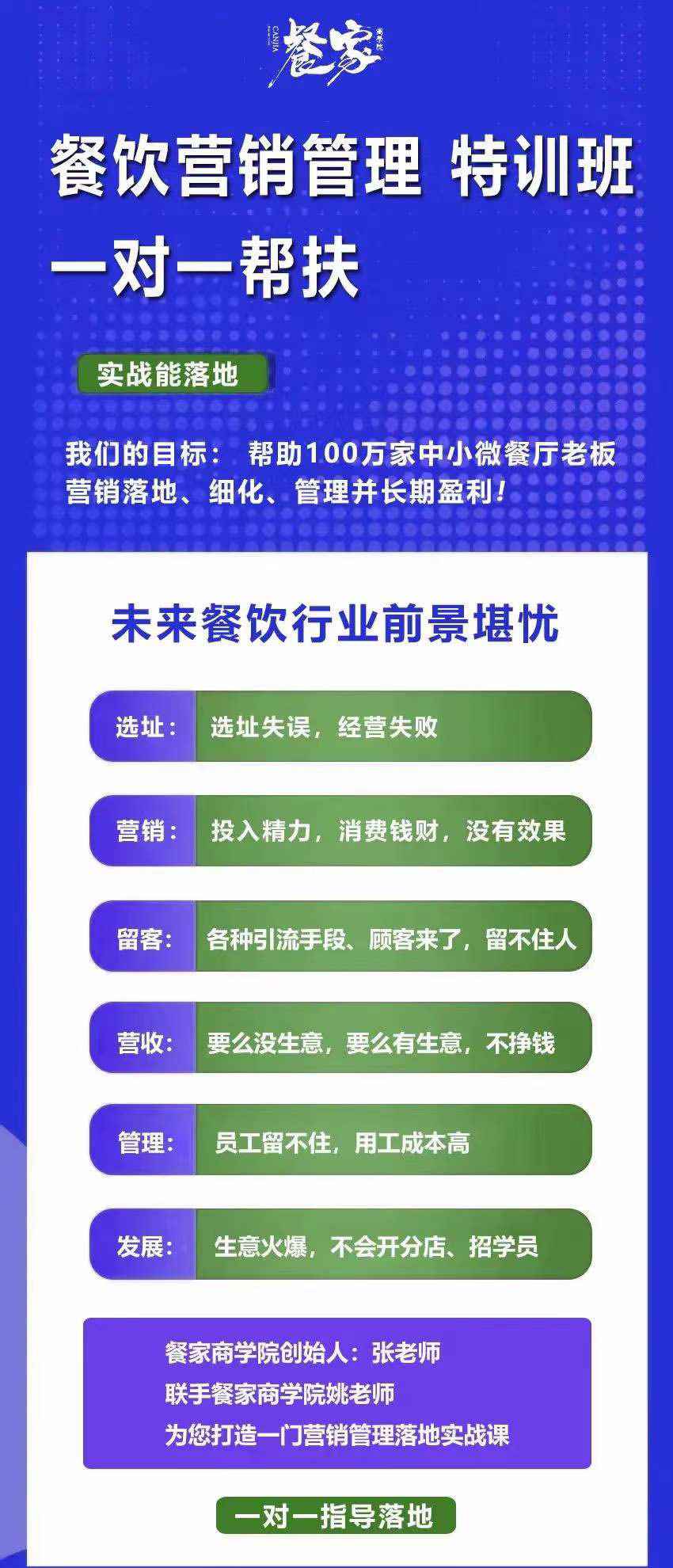 图片[1]-（3827期）餐饮营销管理特训班：选址+营销+留客+营收+管理+发展！-咩咩网络