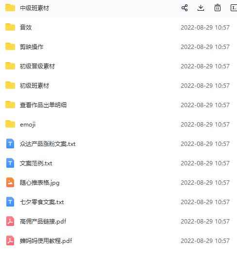 图片[2]-（3642期）兴趣电商起号实操素材共享爆单营（22节主课＋电商资料素材包）-咩咩网络