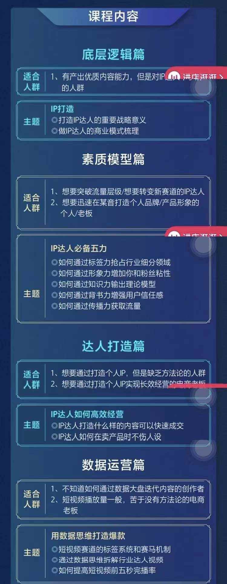 交个朋友·0基础入门达人IP打造，助你快去入局，打造IP达人-咩咩网络