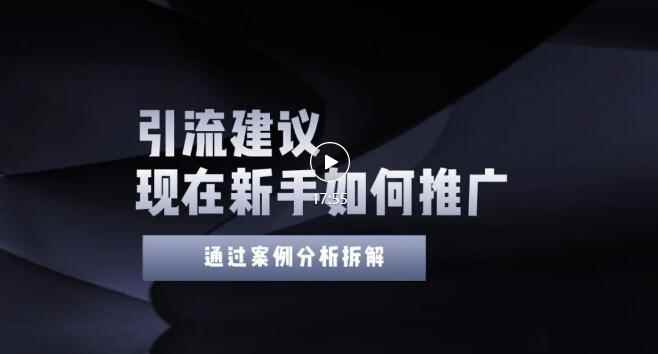 （3039期）今年新手如何精准引流？给你4点实操建议让你学会正确引流（附案例）无水印-咩咩网络