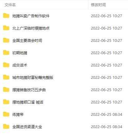 图片[2]-（2956期）全国各地行业小本摆地摊教程创业夜市顺口溜选址经验教程课，价值上千元-咩咩网络