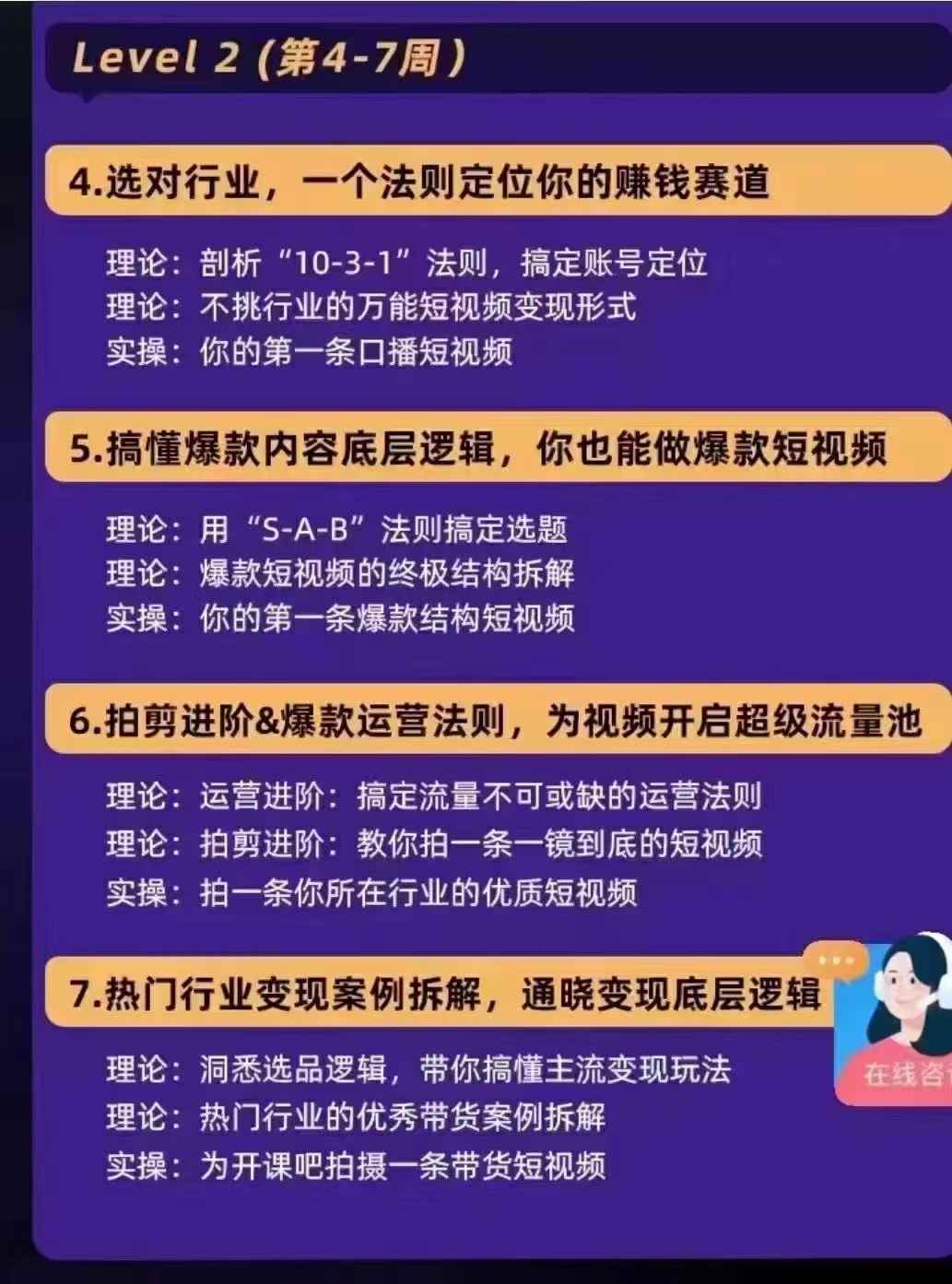 图片[2]-（2858期）抖音变现实操训练营：0基础打造爆款500W+短视频（26节视频课）-咩咩网络