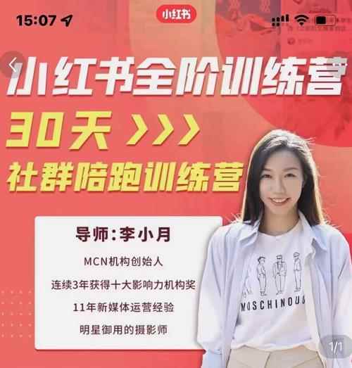 李小月小红书全阶短视频训练营，30天打造专属IP-咩咩网络